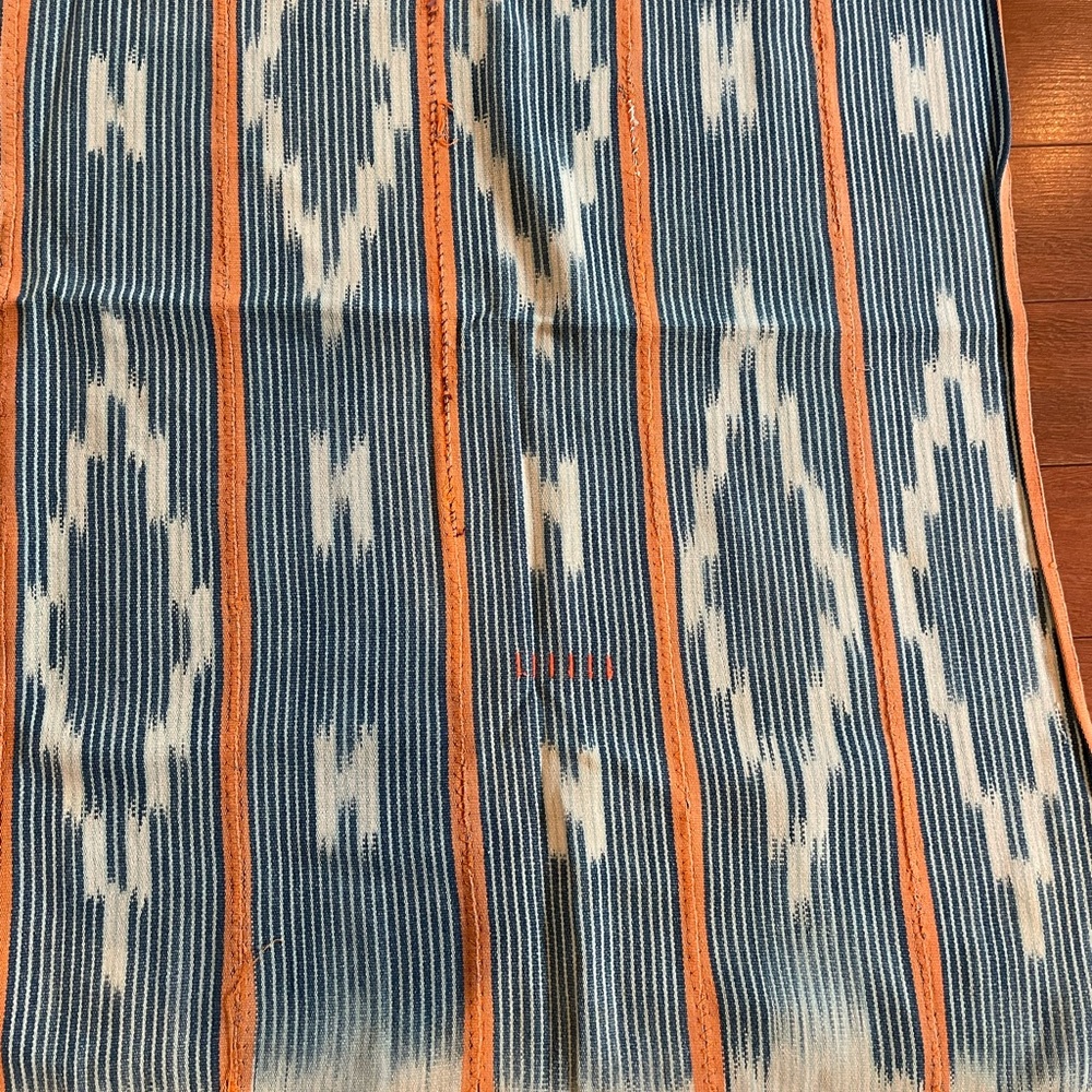 Vintage fabric African hand woven baule - Picture 2 of 3